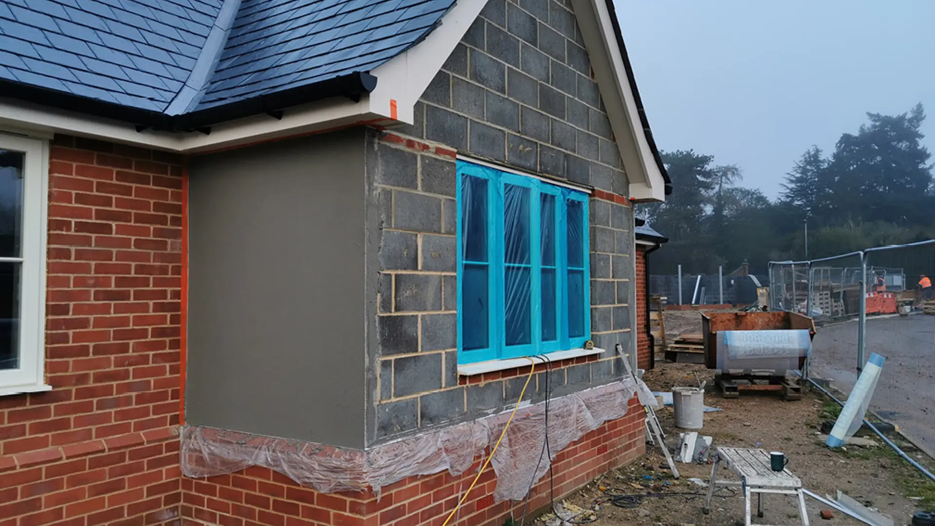 Silicone render in Hadleigh 2