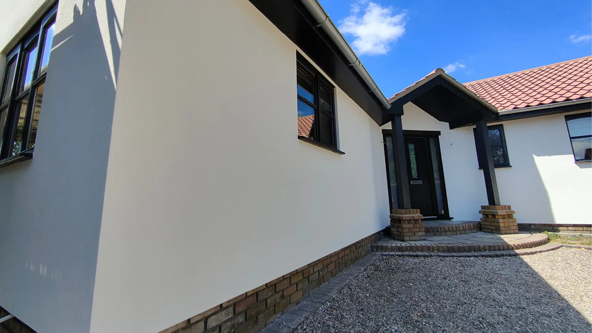 Silicone render in Cold Norton 2