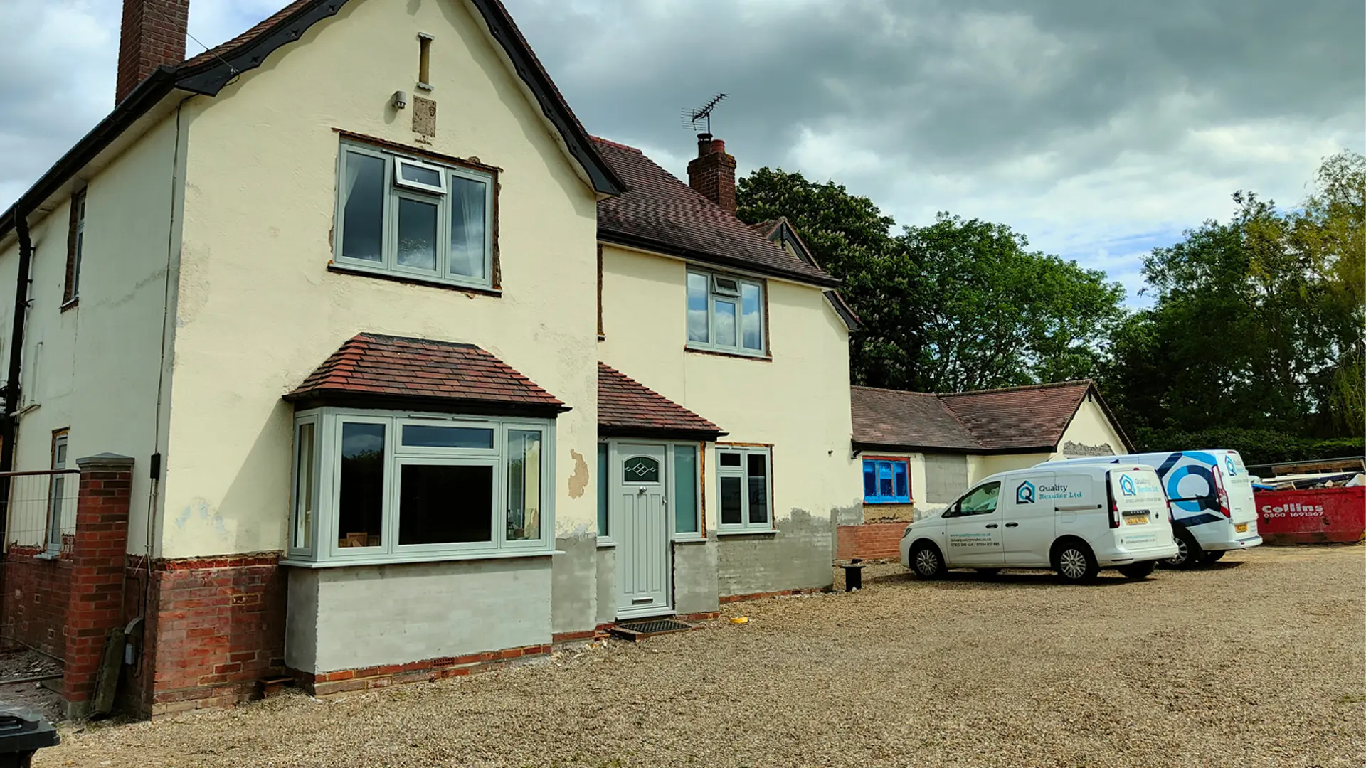 Silicone render in Mistley 1